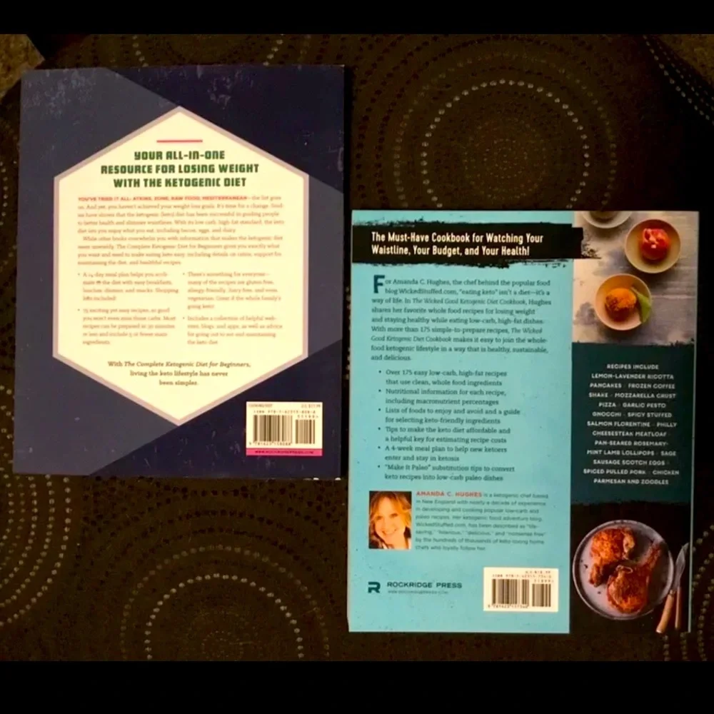 2-NWT Ketogenic Diet Cookbooks for Beginners
